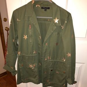 Gold star army jacket